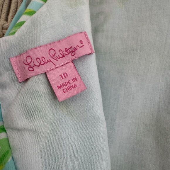 Lilly Pulitzer Little Delia Dress Girls Size 10 GUC - Picture 7 of 8